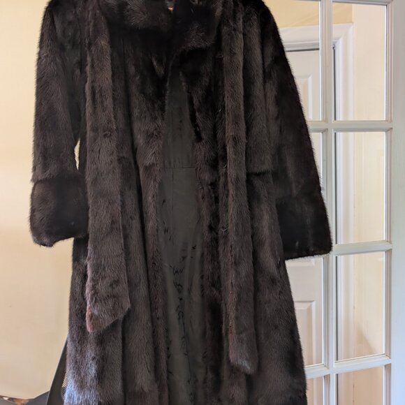 Vintage Kahnert full length Mink coat - Picture 3 of 3